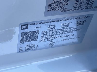 2026 GMC Sierra 1500 SLT