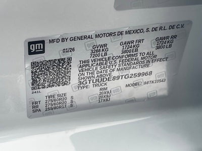 2026 GMC Sierra 1500 SLT