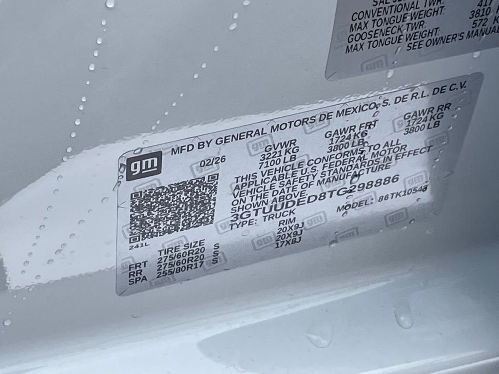 2026 GMC Sierra 1500 SLT