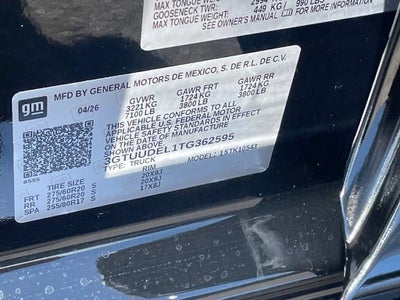 2026 GMC Sierra 1500 SLT