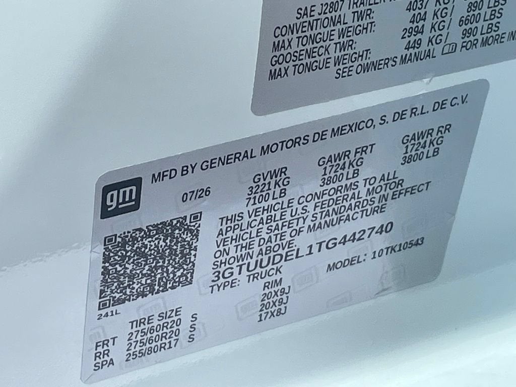 2026 GMC Sierra 1500 SLT