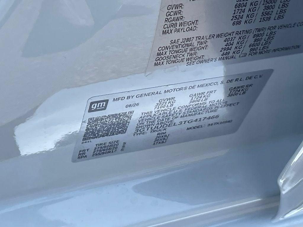 2026 GMC Sierra 1500 SLT