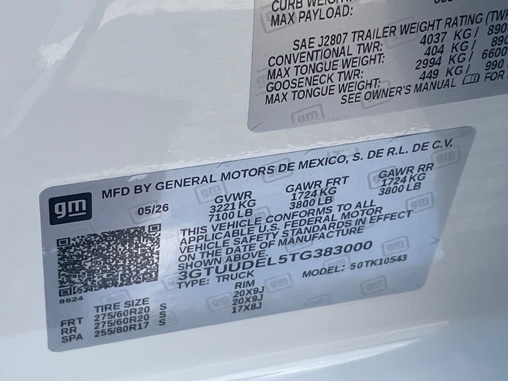 2026 GMC Sierra 1500 SLT