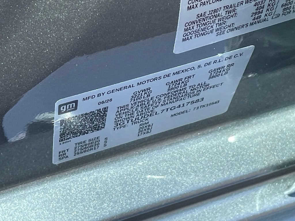 2026 GMC Sierra 1500 SLT