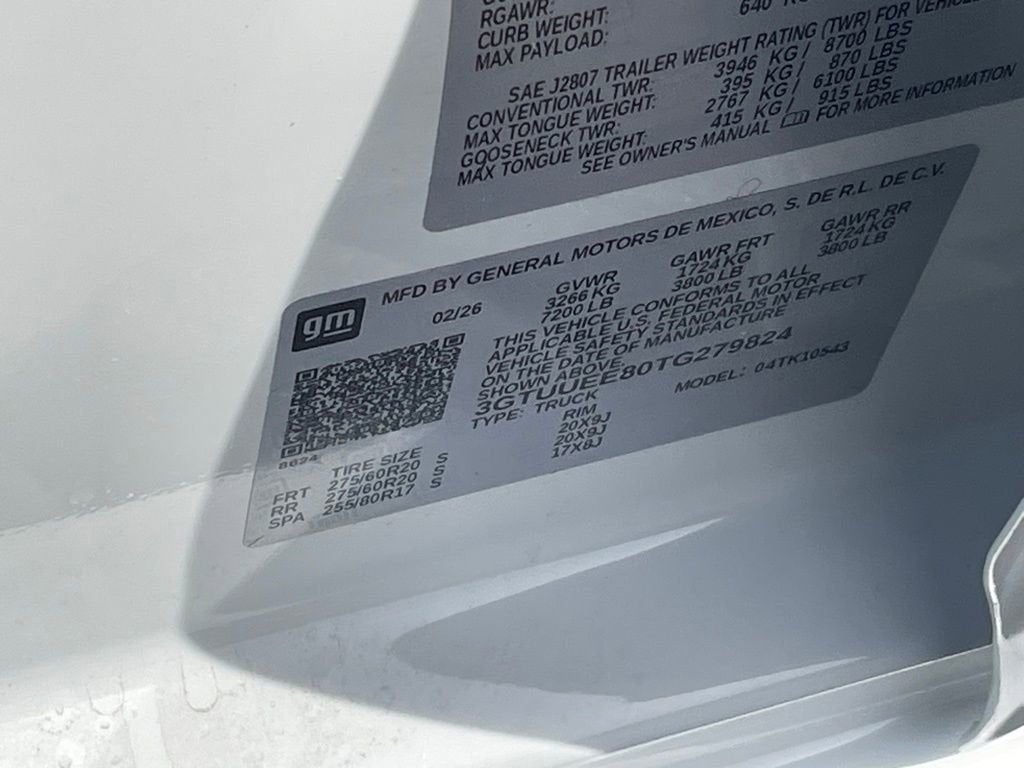 2026 GMC Sierra 1500 AT4