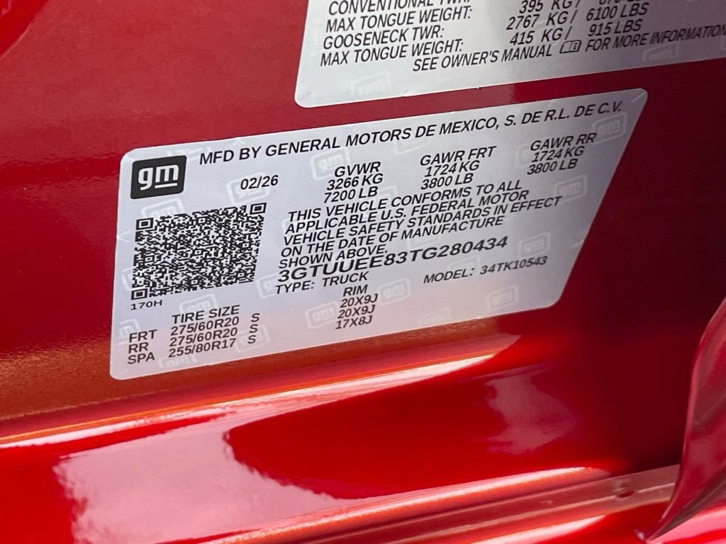 2026 GMC Sierra 1500 AT4