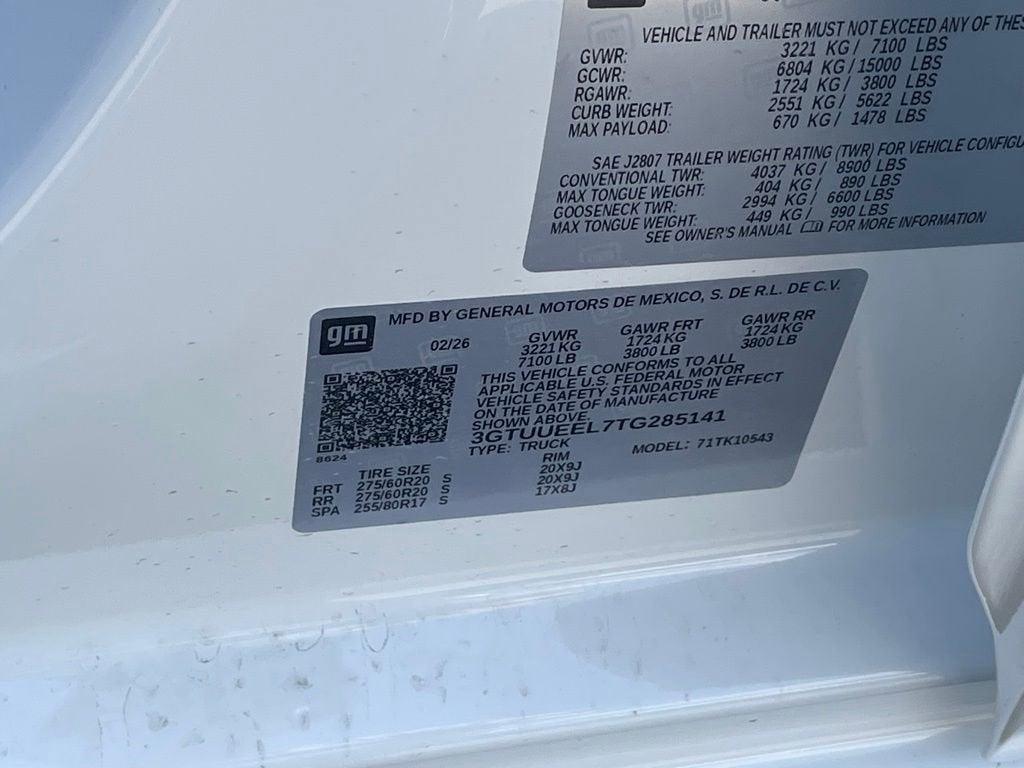 2026 GMC Sierra 1500 AT4