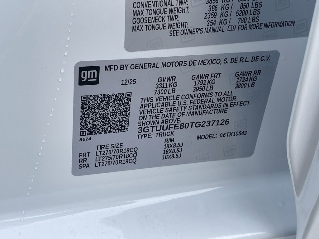 2026 GMC Sierra 1500 AT4X