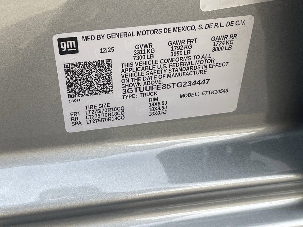 2026 GMC Sierra 1500 AT4X