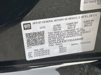 2026 GMC Sierra 1500 AT4X