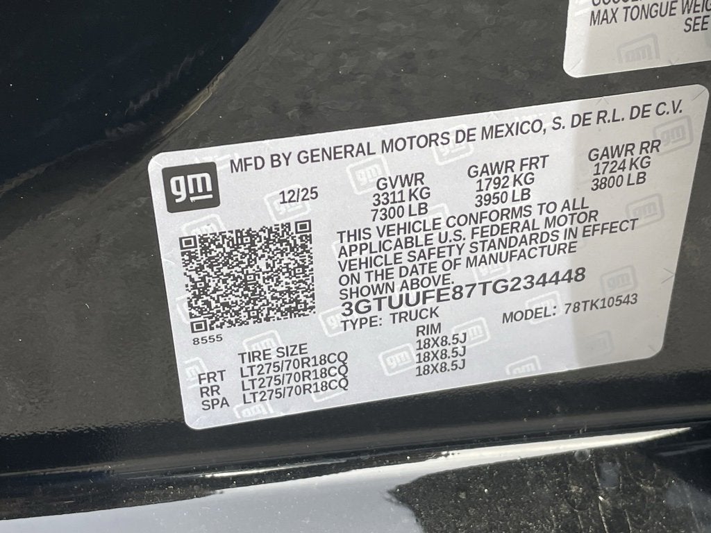 2026 GMC Sierra 1500 AT4X