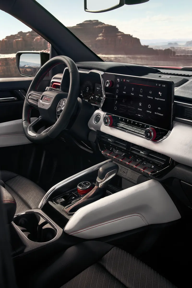 2026 GMC Canyon infotainment system at Crain Buick GMC of Springdale in Springdale AR