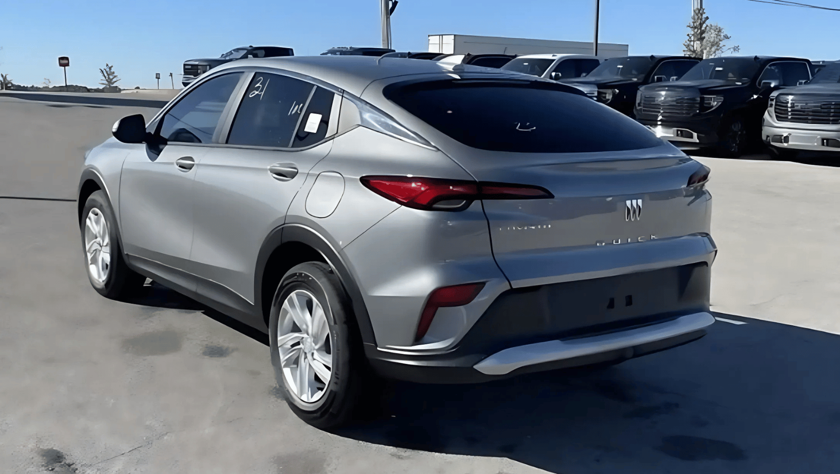 Rear View of the 2025 Buick Envista