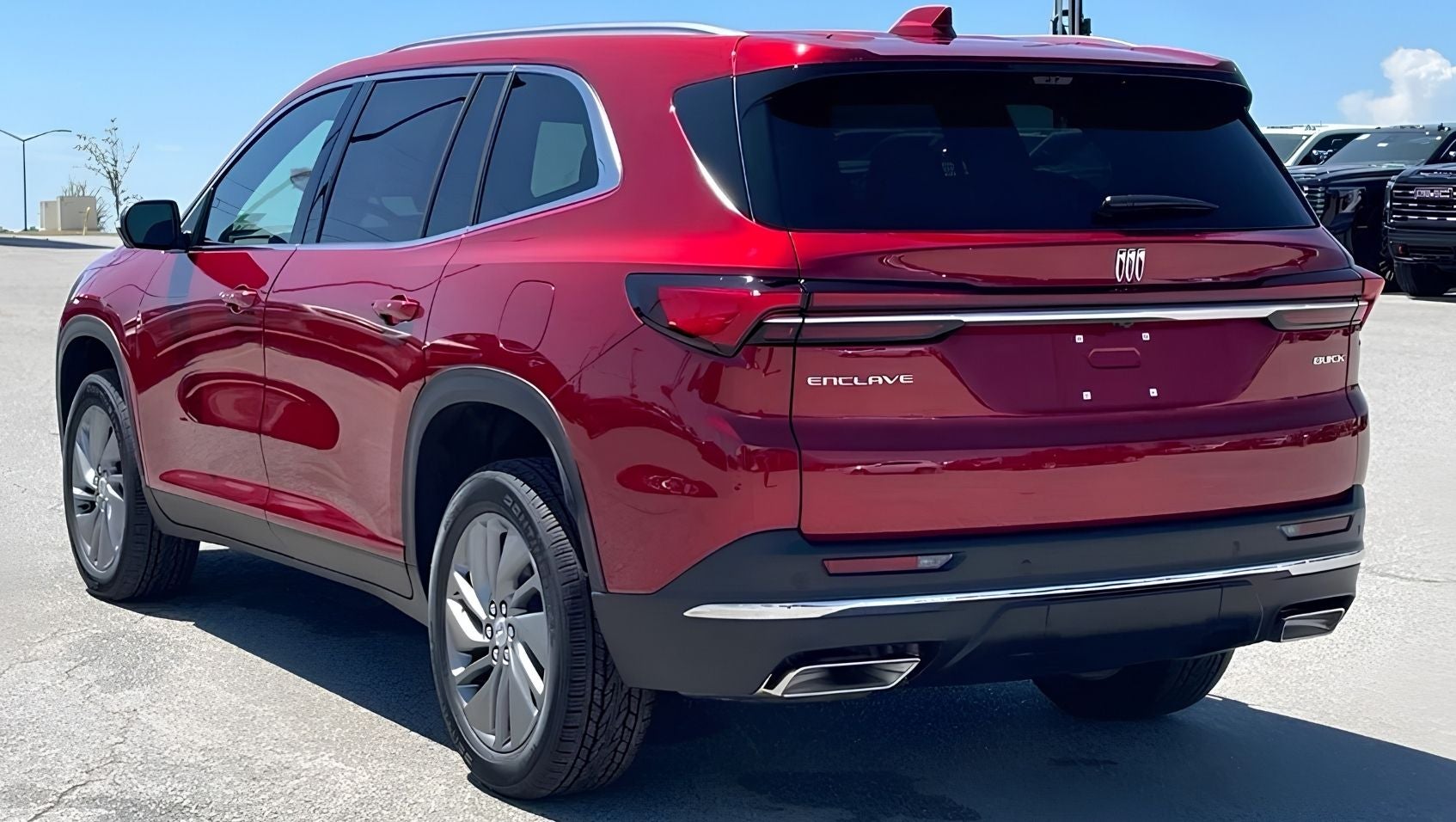 Rear of the 2027 Buick Enclave at Crain Buick GMC of Springdale