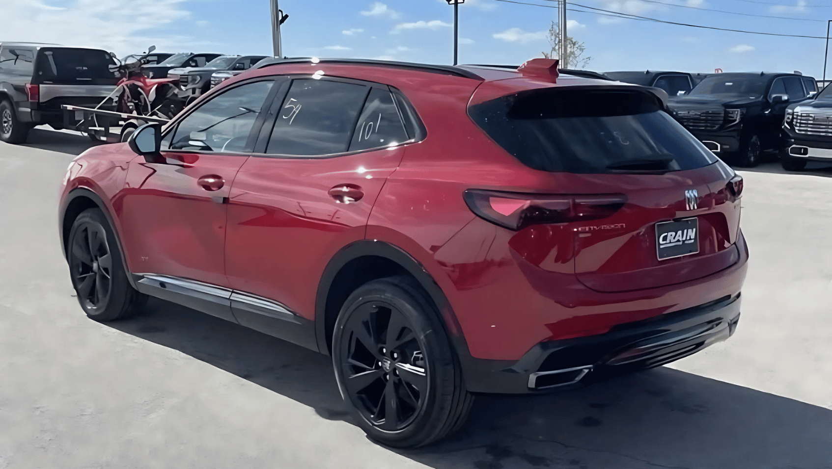 Side View of the 2025 Buick Envision