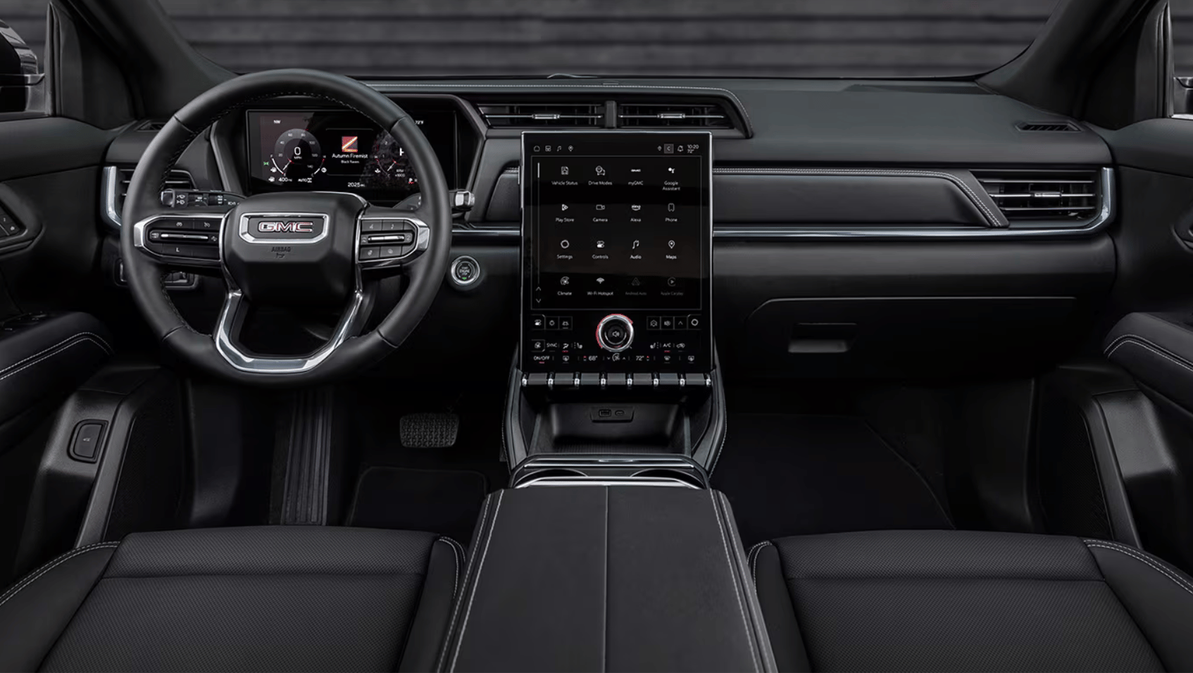Interior View of the 2025 GMC Terrain